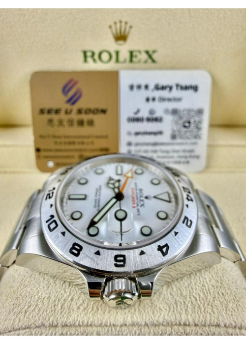 二手 ▶️ Rolex 勞力士 Explorer II ◀️ 216570 2015年錶 (42mm)